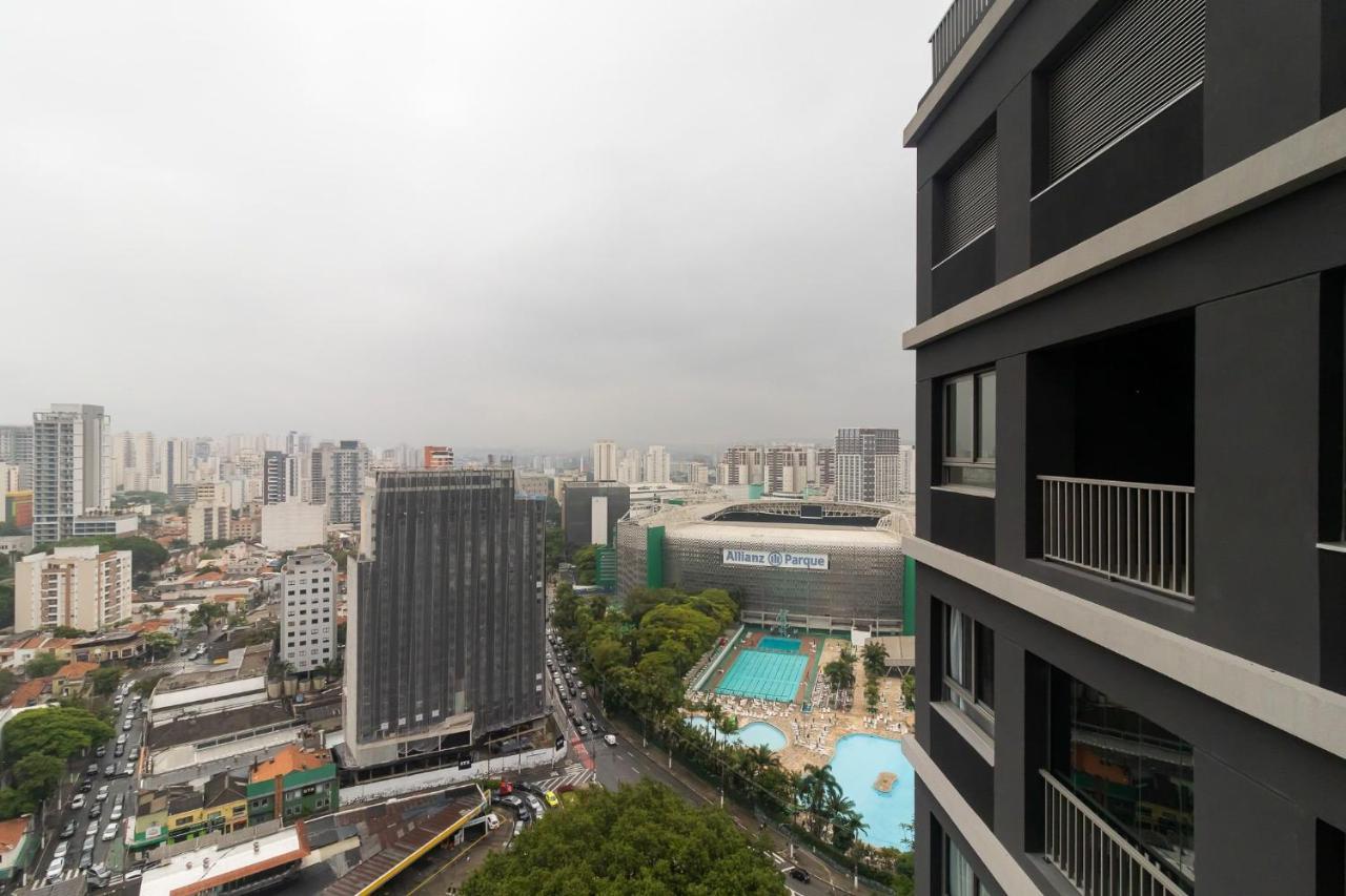 Studio Em Frente Ao Allianz Parque Com Piscina Na Cobertura - Vn 16 Apartment Sao Paulo Exterior foto
