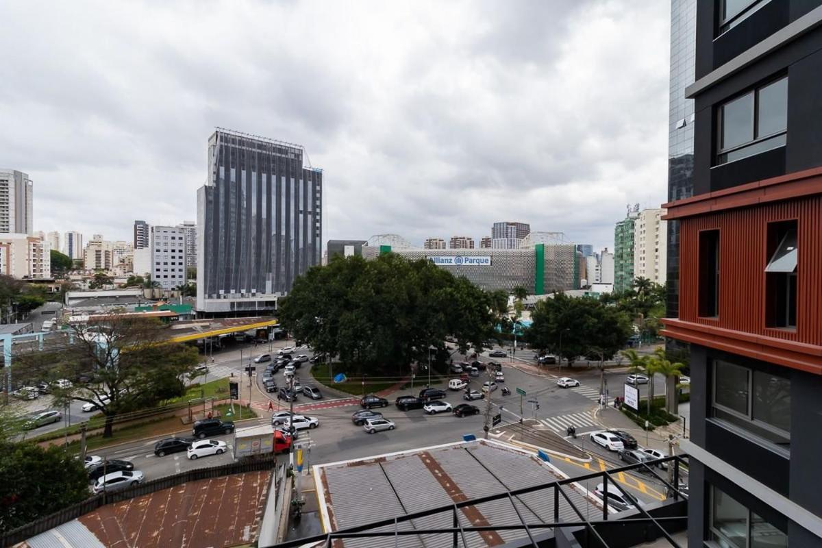 Studio Em Frente Ao Allianz Parque Com Piscina Na Cobertura - Vn 16 Apartment Sao Paulo Exterior foto